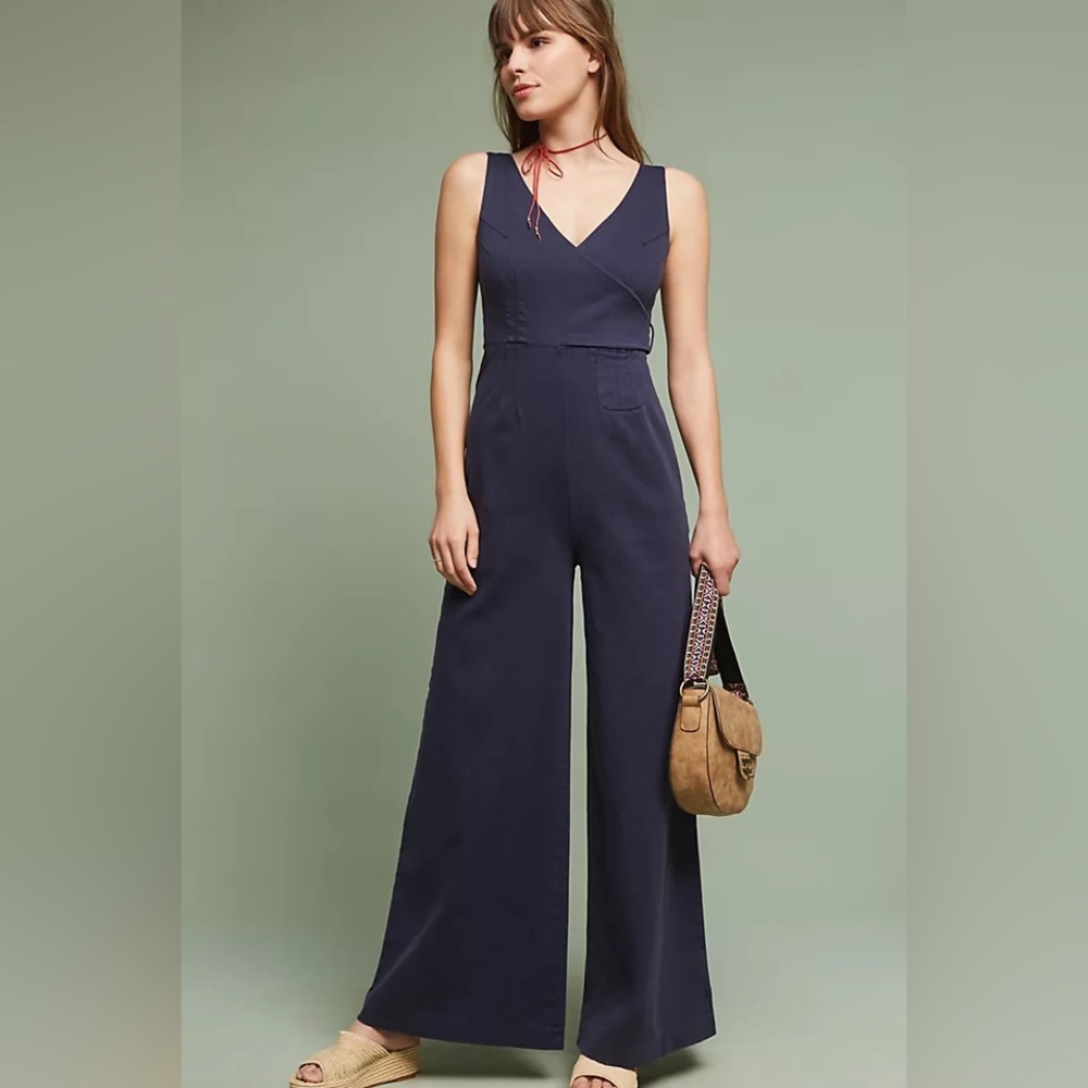 Anthropologie Chino Jumpsuit